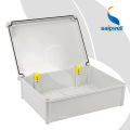 Saip/Saipwell ABS/PC Gabinete impermeable Tipo de bisagra oculta Caja de plástico de la unión eléctrica al aire libre